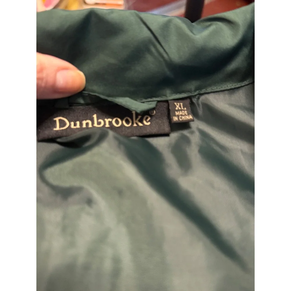 Dunbrooke Green Bay Packers Windbreaker Jacket Mens XL Full Zip Green Grey White